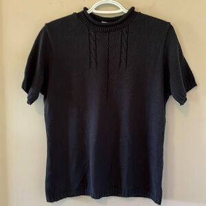 Womens’ Bobby Brooks Short Sleeve Sweater Size L